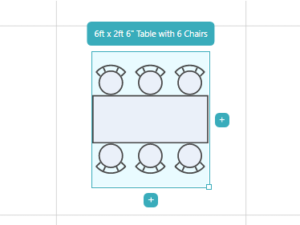 Add internal furniture like tables and chairs